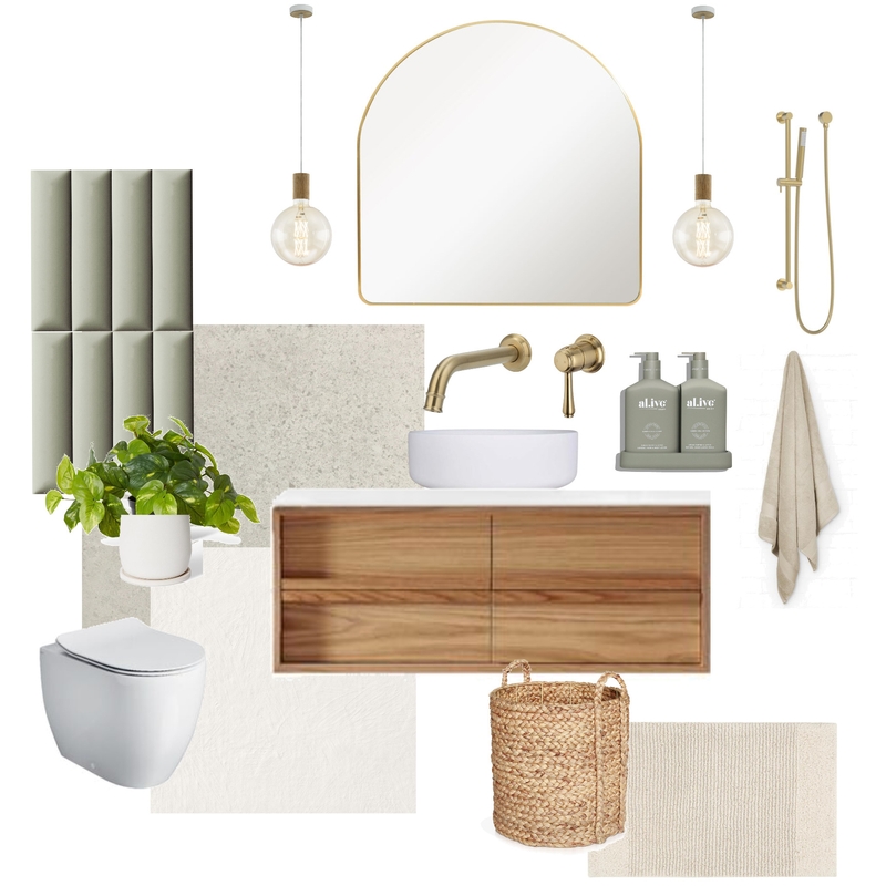 streng bathroom Mood Board by yael harel on Style Sourcebook