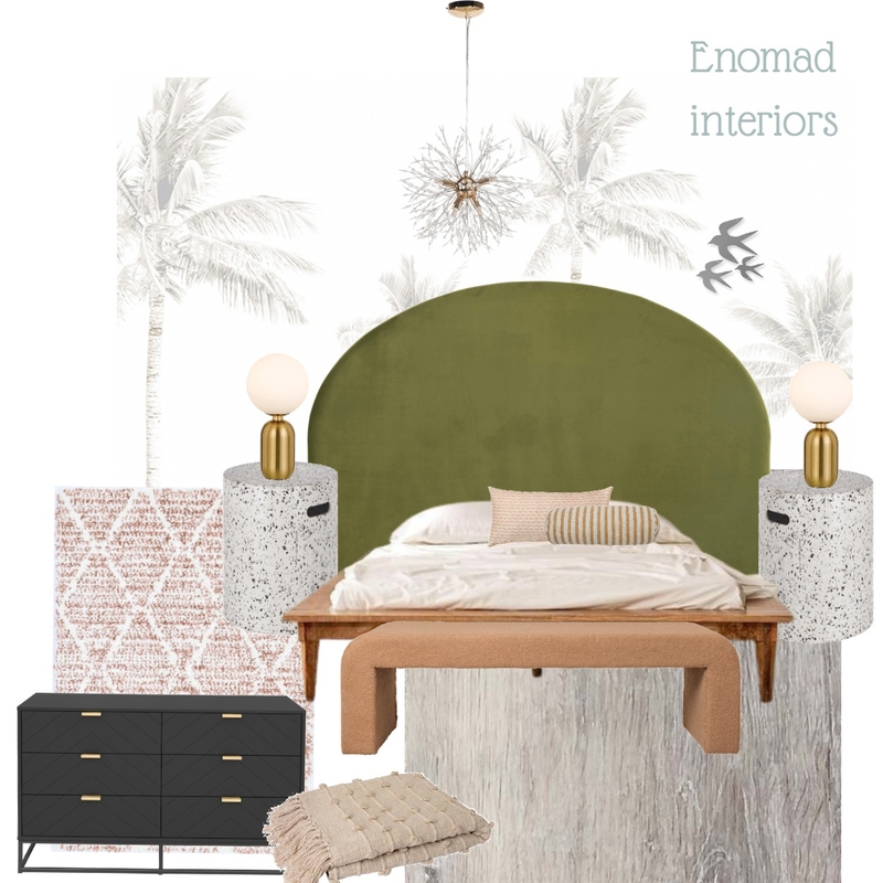 Beach and forest inspired moodbard Mood Board by Enomad interiors on Style Sourcebook