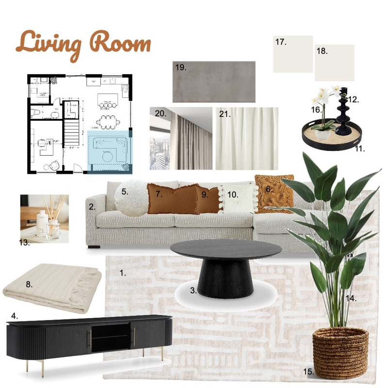 Living Room Mood Board by Momina1499 on Style Sourcebook