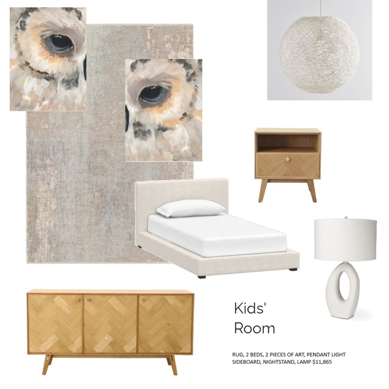 KIDS' ROOM Mood Board by parliament on Style Sourcebook