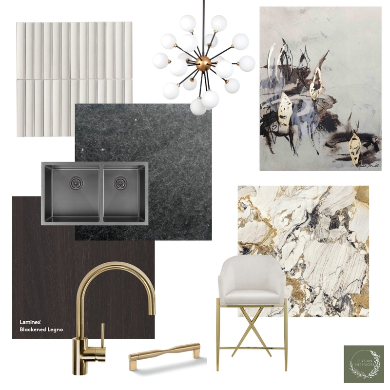 Contemporary Kitchen Mood Board by Elysian Interiors on Style Sourcebook