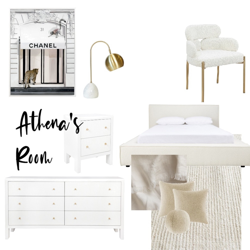 Athena's Room Mood Board by Anna_Barefoot Stylist on Style Sourcebook
