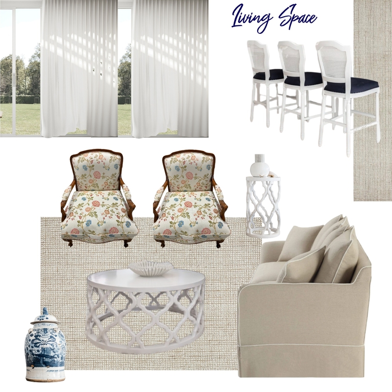 Living Space - Winston Hills Mood Board by Style My Home - Hamptons Inspired Interiors on Style Sourcebook