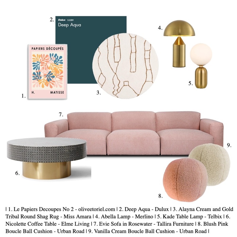 Glamorous & Feminine Mood Board by Cienterior on Style Sourcebook