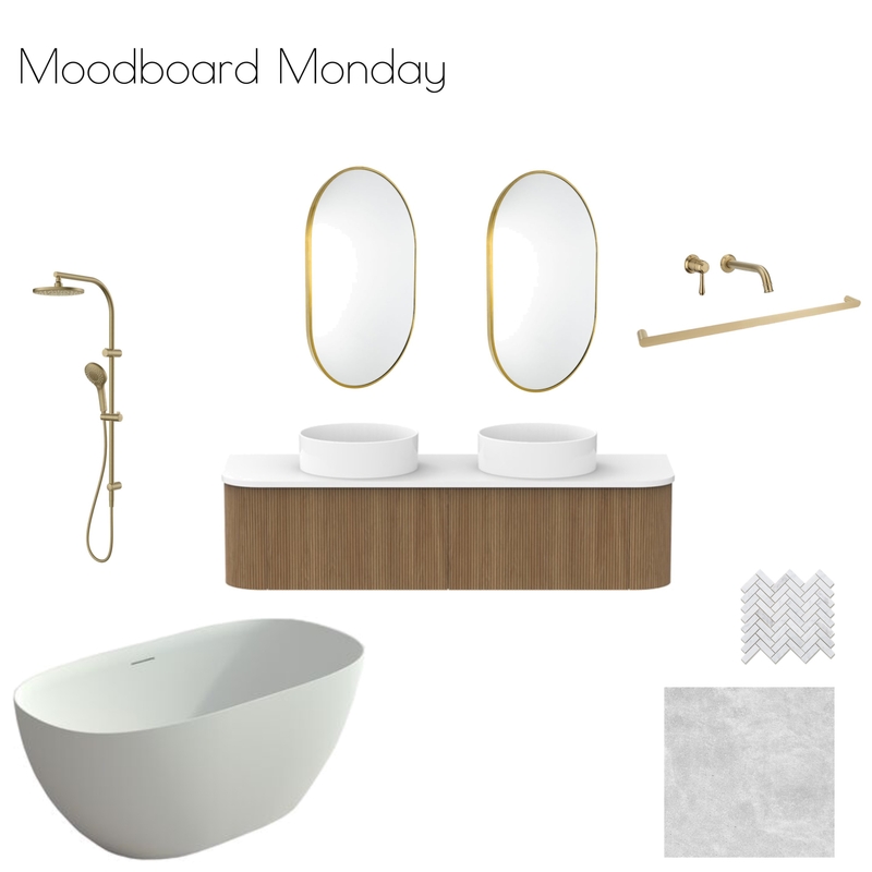 Main Bathroom re-design Mood Board by URBAN TOUCH Interiors & Decor on Style Sourcebook