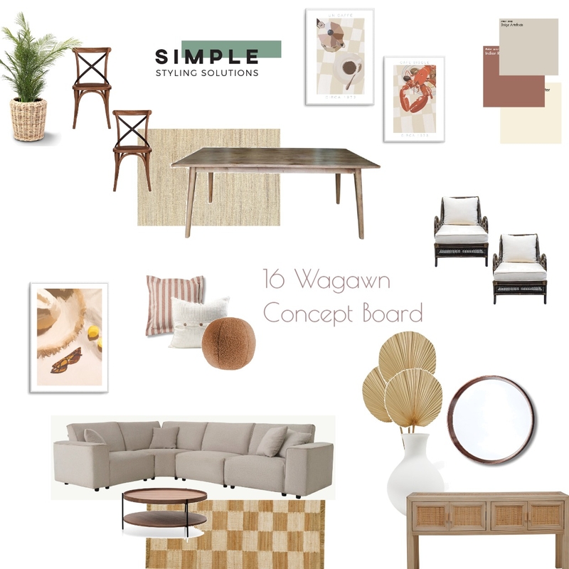 16 Wagawn Mood Board by Simplestyling on Style Sourcebook