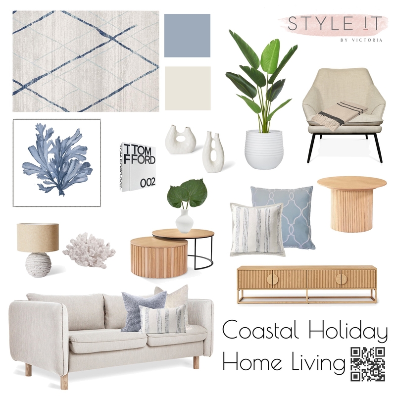 Coastal Living Stylet By Victoria Mood Board by VictoriaStyleit on Style Sourcebook