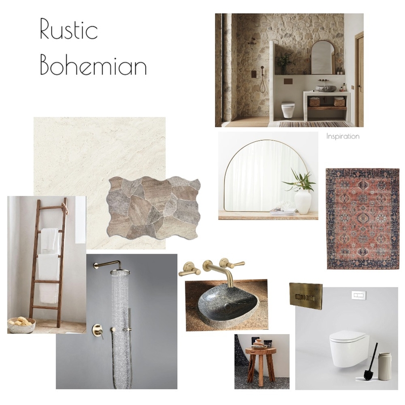 Assignment 3 - Rustic Bohemian Mood Board by sbyng on Style Sourcebook
