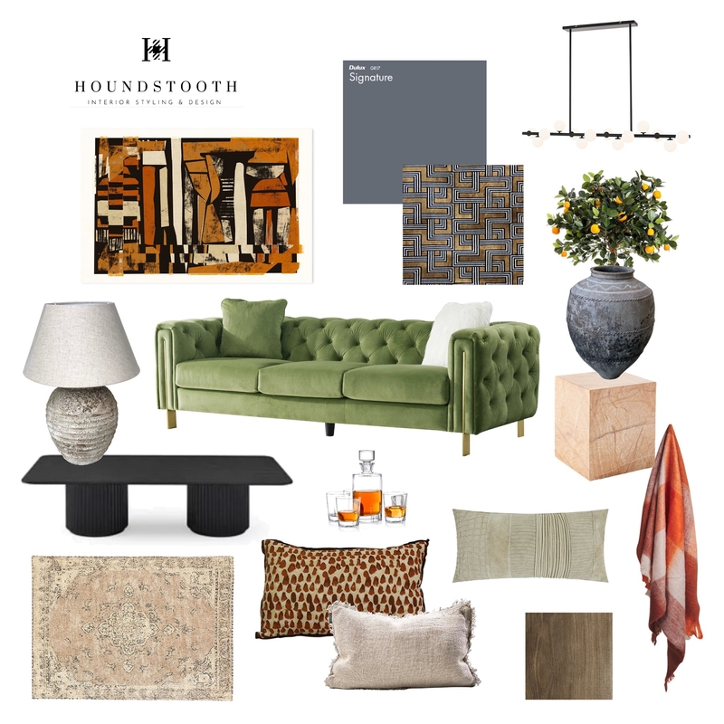 WHISKY LOUNGE Mood Board by Holly Interiors on Style Sourcebook