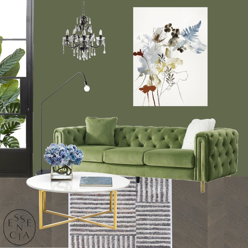 New Traditional in Green Mood Board by Essencia Interiors on Style Sourcebook