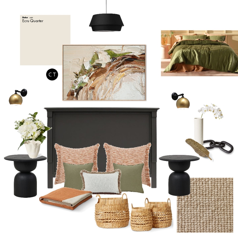 Master Bedroom Mood Board by Carly Thorsen Interior Design on Style Sourcebook