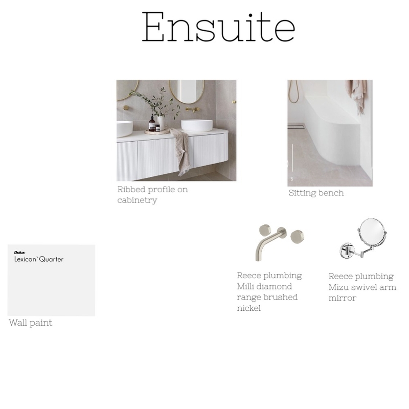 Ensuite Mood Board by Mandy11 on Style Sourcebook