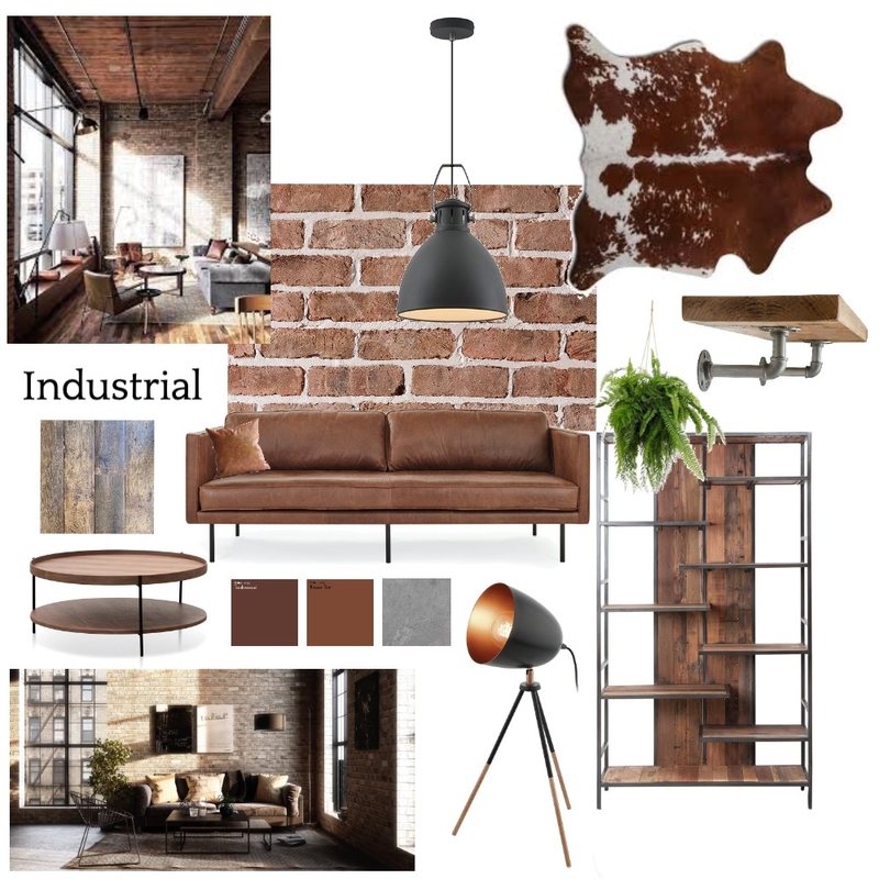 Industrial Mood Board by HEvans on Style Sourcebook