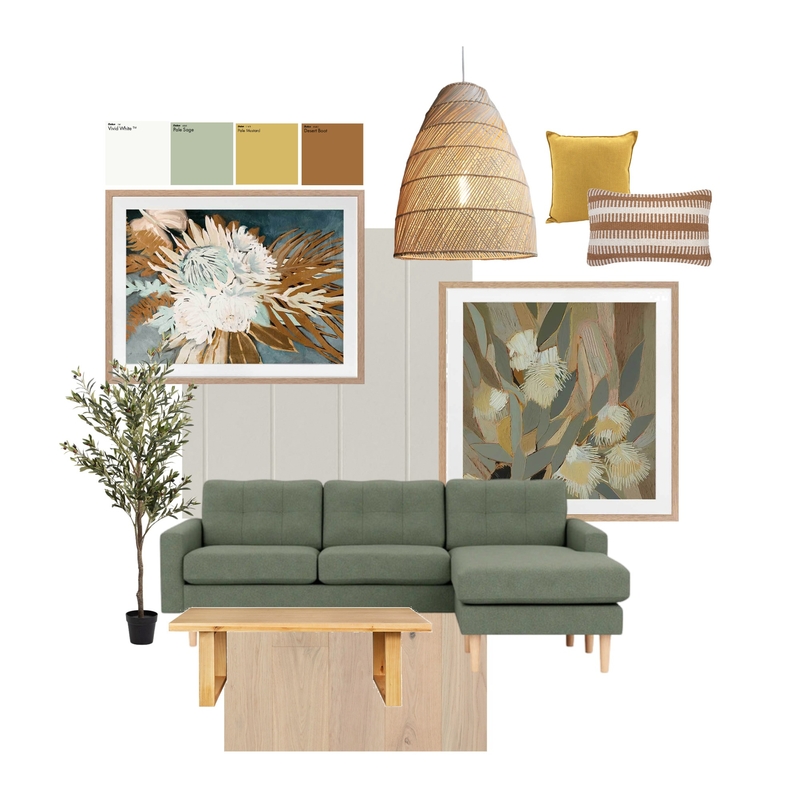 Relaxed Country Feel - Inspired by Australian Native & Bush Mood Board by Alana.aragon on Style Sourcebook