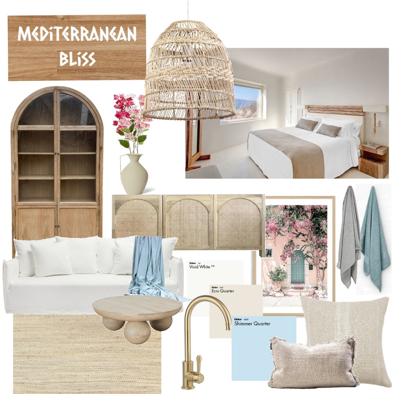 Mediterranean Mood Board by Shantelle on Style Sourcebook