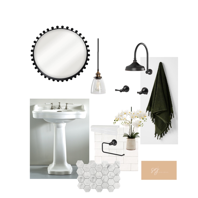 Manly Bathroom Mood Board by SRJ Interiors on Style Sourcebook