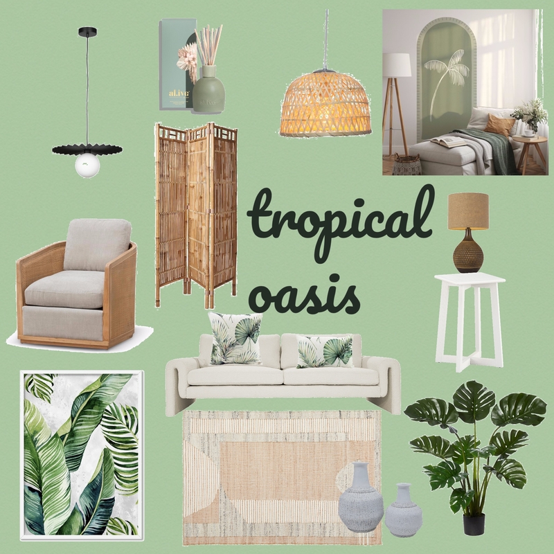 tropical Mood Board by Christina.laudari on Style Sourcebook
