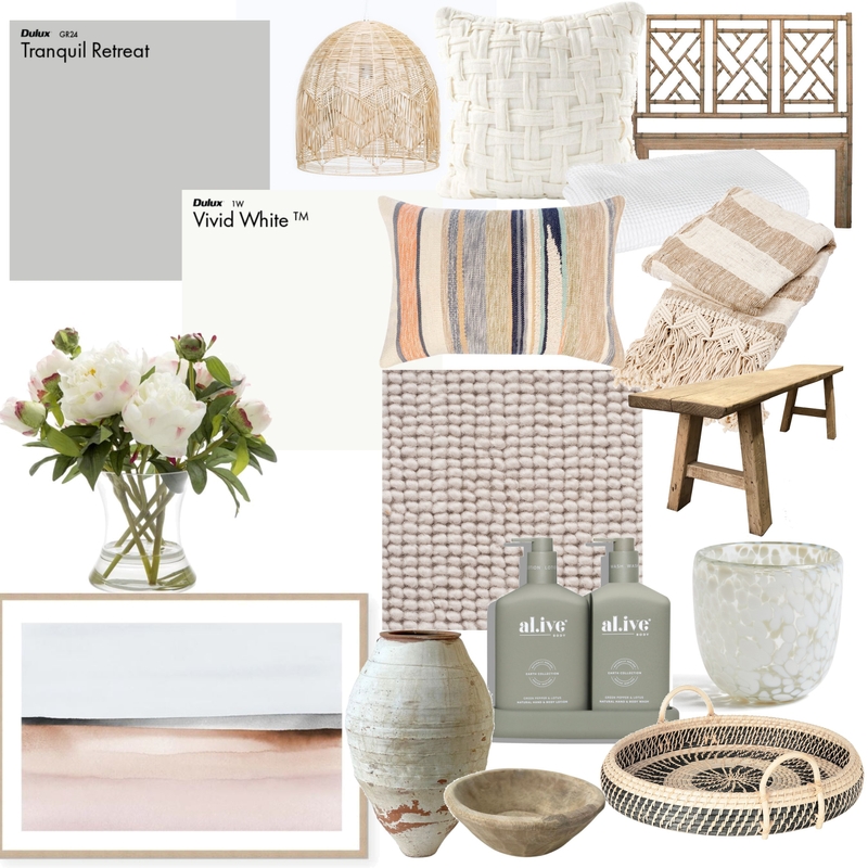 Guest Bedroom Mood Board by Hilana on Style Sourcebook