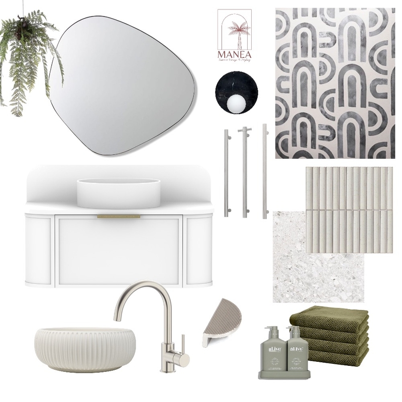 Modern Ensuite Mood Board by Manea Interiors on Style Sourcebook