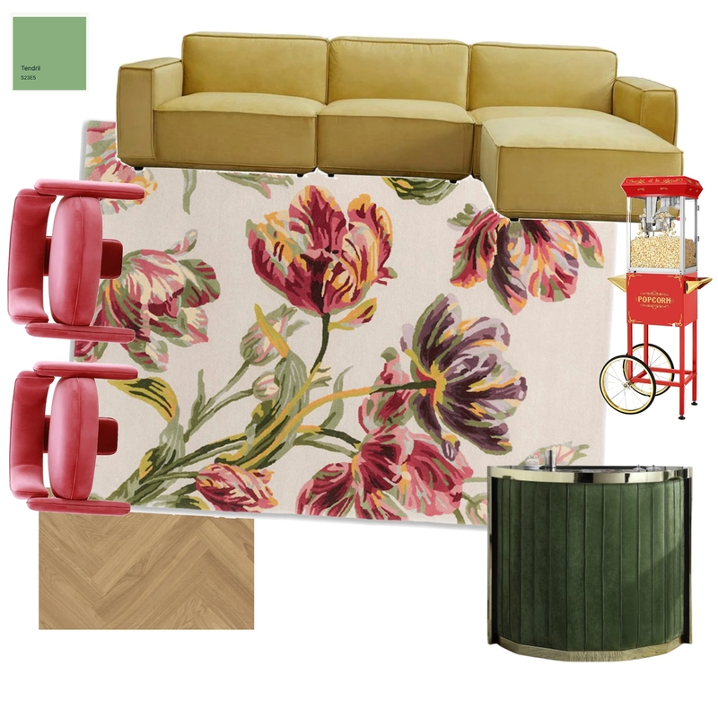 Movie Room Mood Board by dl2407 on Style Sourcebook