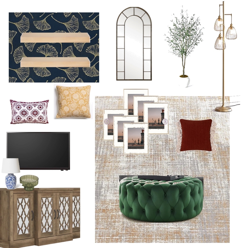 kristen upstairs family room Mood Board by Live in Bloom design on Style Sourcebook