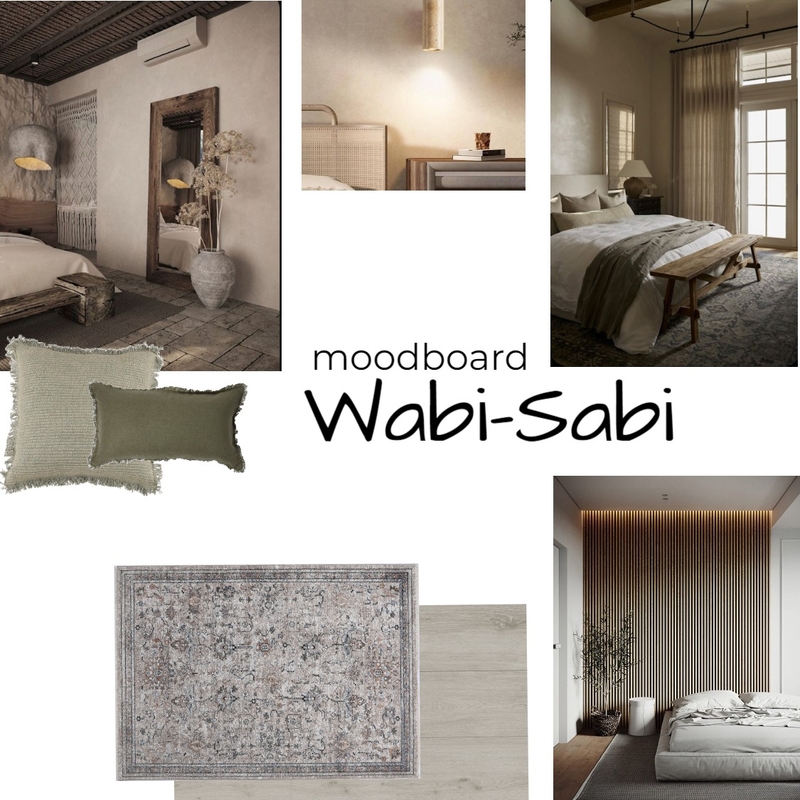 Wabi Sabi Master Bedroom Mood Board by Myamya on Style Sourcebook