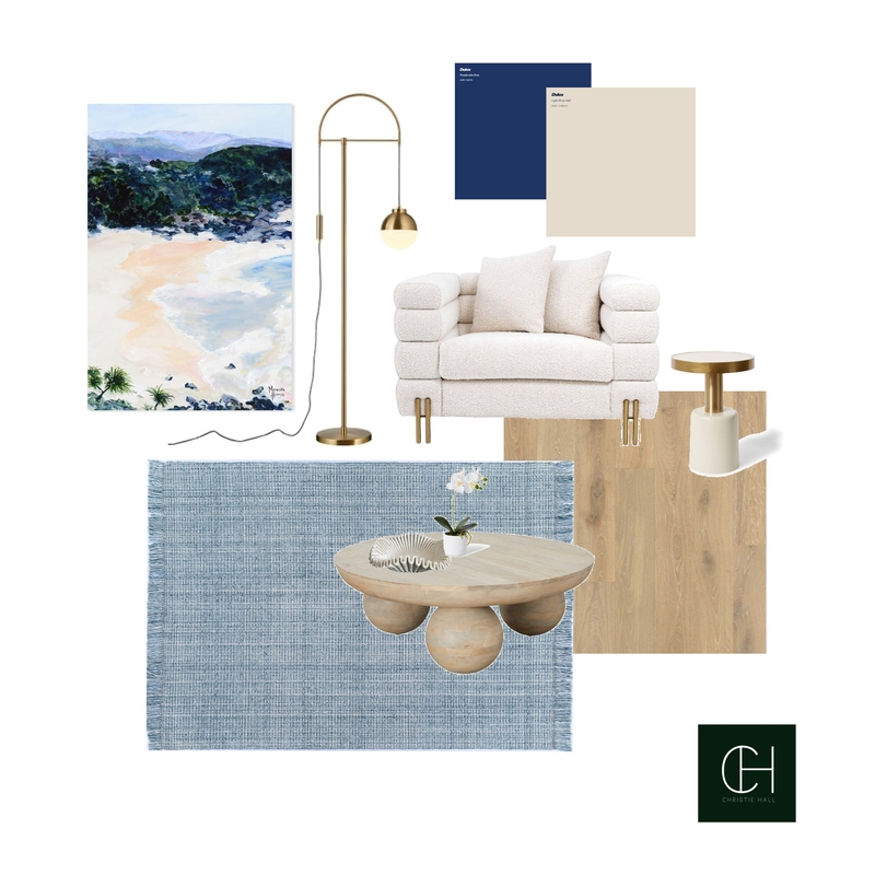loungie blues Mood Board by C H R I S T I E   H A L L on Style Sourcebook