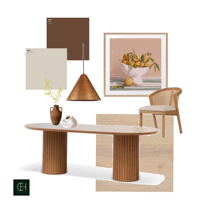 In the mood for dinning Mood Board by C H R I S T I E   H A L L on Style Sourcebook