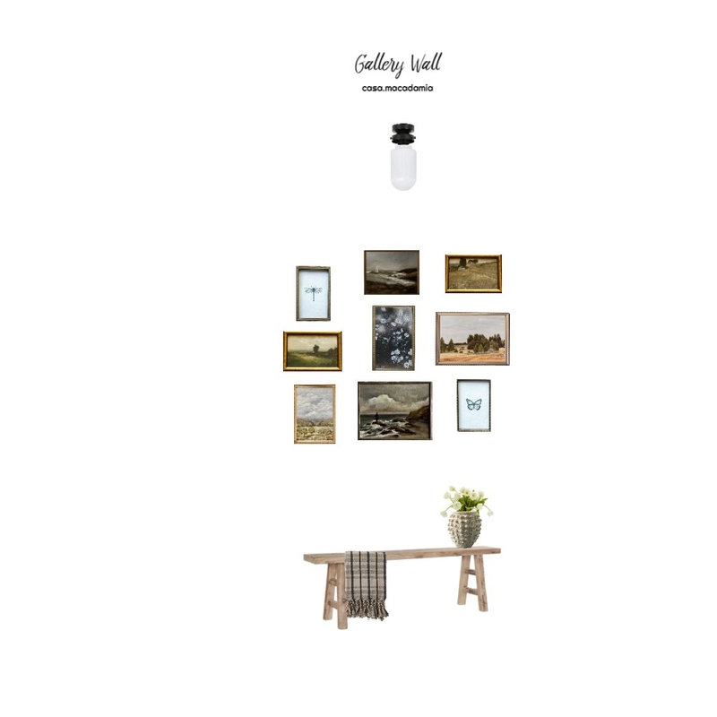 Gallery Wall Originals Mood Board by Casa Macadamia on Style Sourcebook