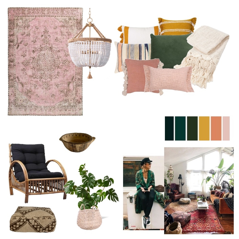 Bohemian Mood Board by Hoogewicz on Style Sourcebook