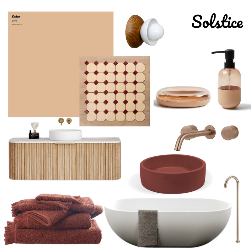 Dulux Forecast 2024 Solstice - Lama Mood Board by Peach and Willow Design on Style Sourcebook