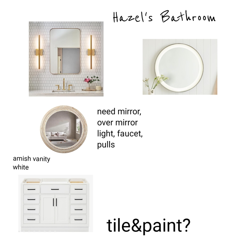 Hazel's Bathroom Mood Board by Nolden New House on Style Sourcebook