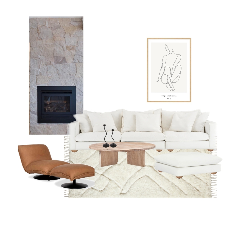 Warm living Mood Board by Hart on Southlake on Style Sourcebook