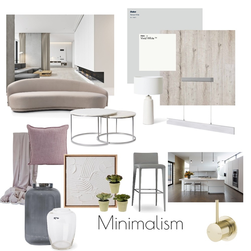 Minimalist Living area Mood Board by Amie Rushby on Style Sourcebook