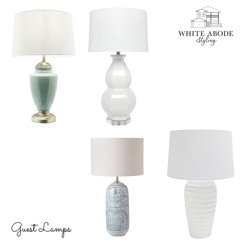 Pearce - guest lamps Mood Board by White Abode Styling on Style Sourcebook