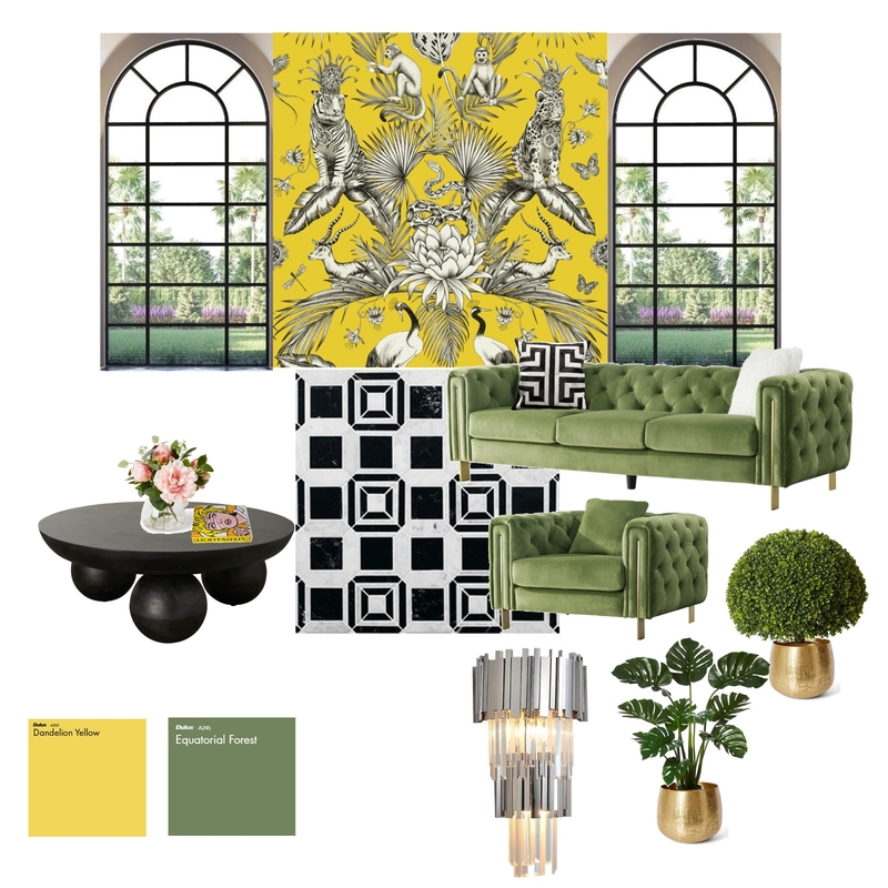 Dorothy Drapper Inspired Living Area Mood Board by luimia1003 on Style Sourcebook
