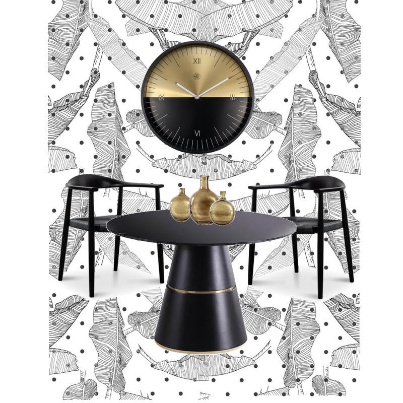 black table chair moodboard Mood Board by welda on Style Sourcebook