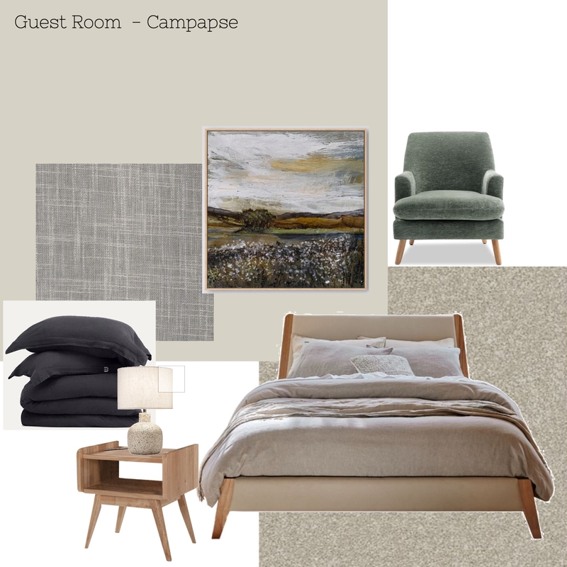 Campapse - Guest Room Finn Mood Board by Davidson Designs on Style Sourcebook