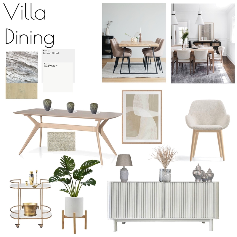 Villa Dining Mood Board by Stephchan13 on Style Sourcebook