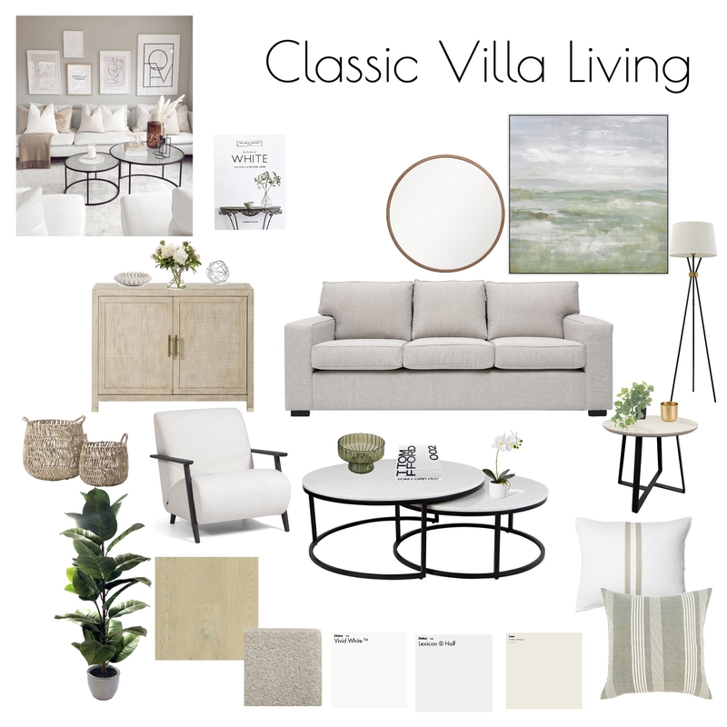 Classic Villa Living Mood Board by Stephchan13 on Style Sourcebook