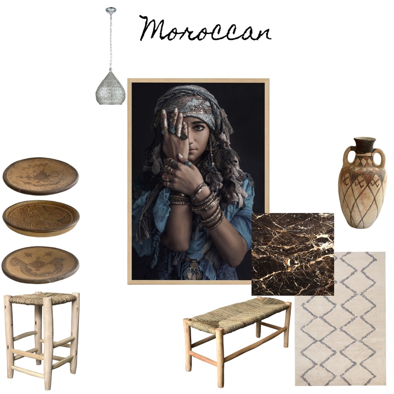 Moroccan Mood Board by instylechateau333 on Style Sourcebook