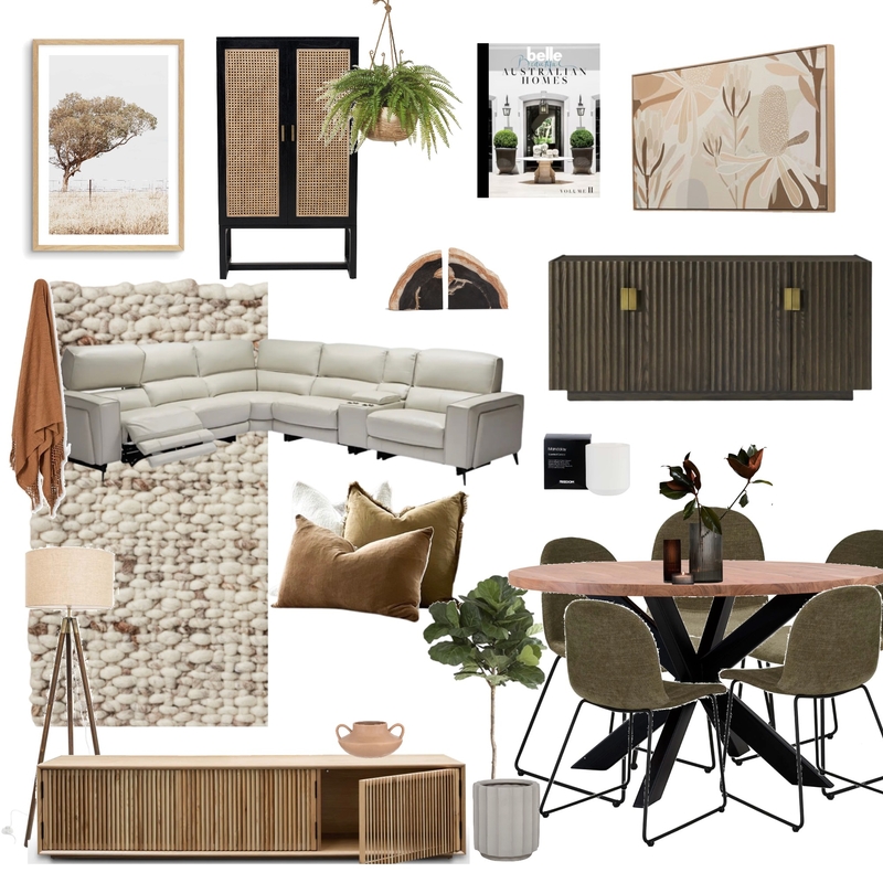 Jenny client concept + Choices SSB O&F Mood Board by Oleander & Finch Interiors on Style Sourcebook