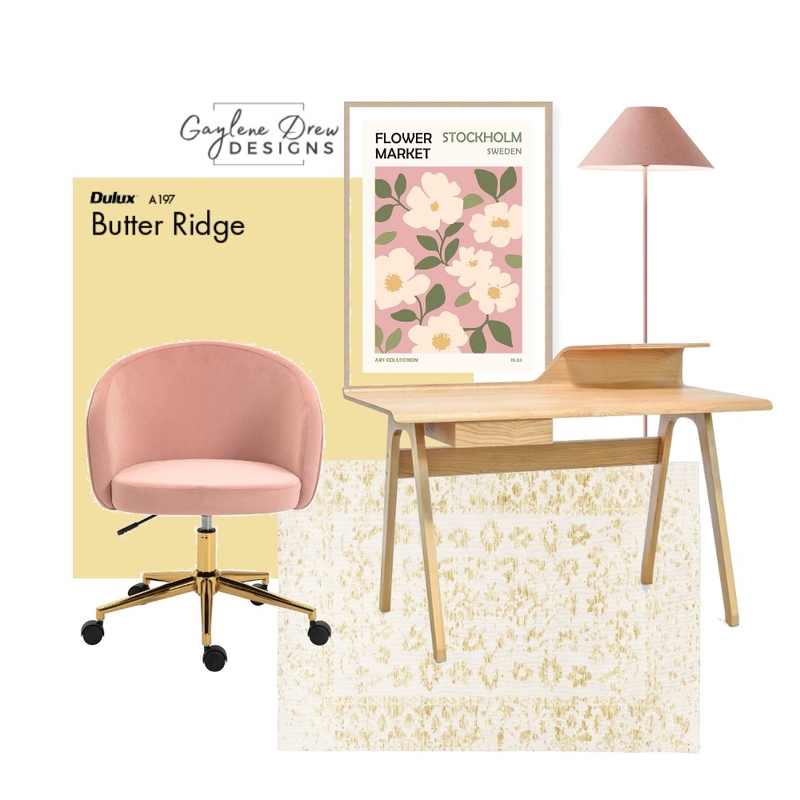 Sweet Little study Mood Board by Gaylene Drew Designs on Style Sourcebook