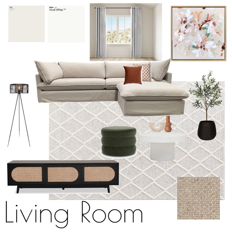 Living Room Mood Board by Sally Goodchap on Style Sourcebook