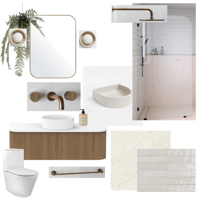 Michelle Ensuite Mood Board by Michelle Canny Interiors on Style Sourcebook