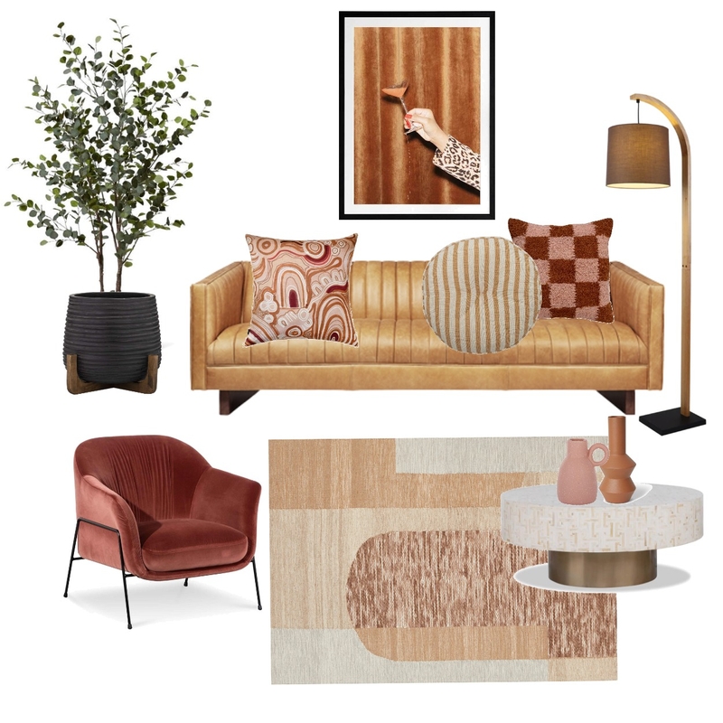 Earthy Lines Mood Board by The Fat Cushion on Style Sourcebook