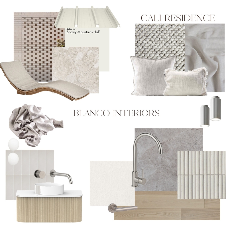 Cali Residence 2 Mood Board by Blanco Interiors on Style Sourcebook