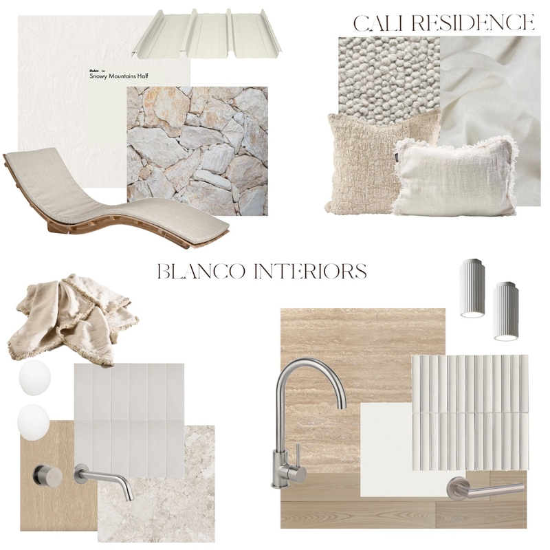 Cali Residence Mood Board by Blanco Interiors on Style Sourcebook