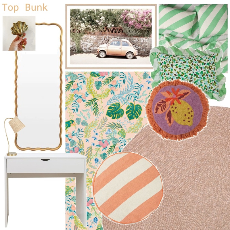 Shelley Wild - Alexandra's Room - REVISED - Top Bunk Mood Board by bronteskaines on Style Sourcebook