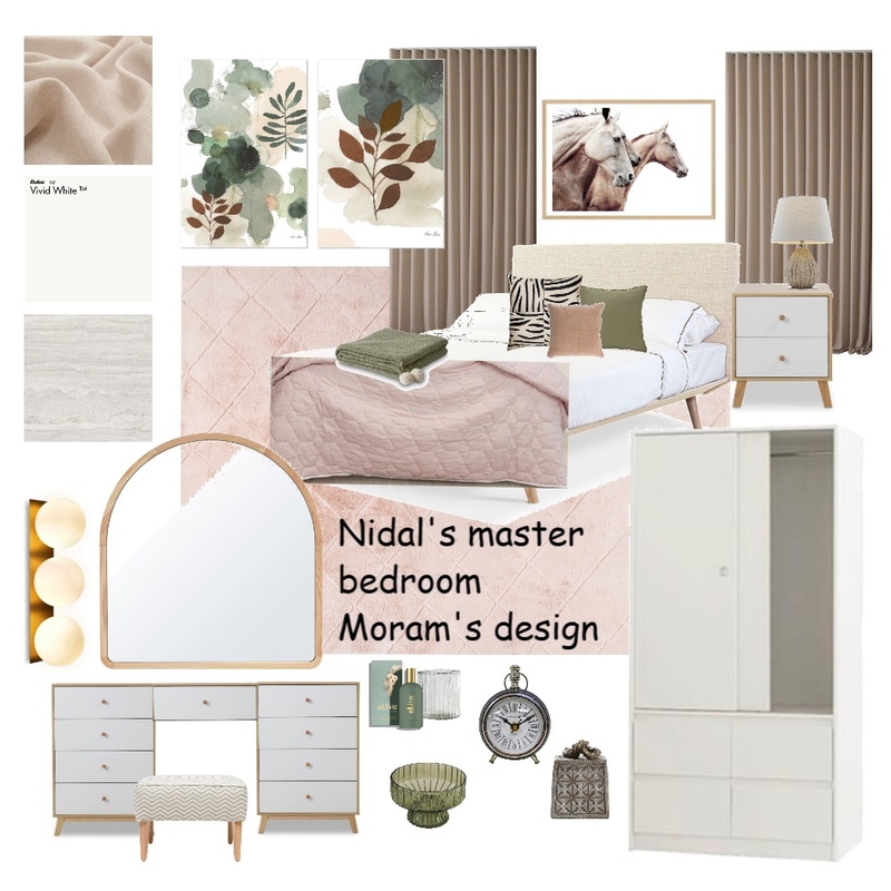 Nidal's master bedroom Mood Board by Moram on Style Sourcebook
